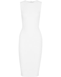 Victoria Beckham Elite Crocheted Dress White