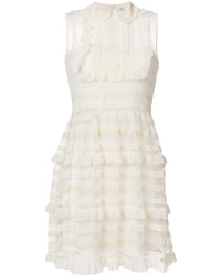 RED Valentino Frilled Layered Flared Dress
