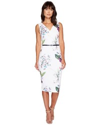 Ted Baker Kalab Tropical Oasis Dress With Bows Dress