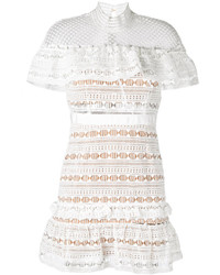 Self-Portrait Lace Detail Dress