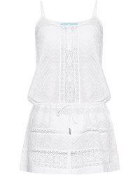 Melissa Odabash Melly Broderie Anglaise Cotton Dress