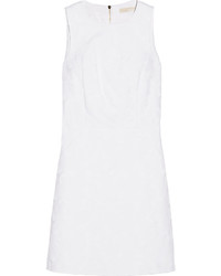 MICHAEL Michael Kors Michl Michl Kors Cotton Blend Jacquard Mini Dress White