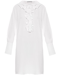 J.W.Anderson Ruffle Trimmed Crepe Dress