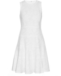Rebecca Taylor Sleeveless Cotton Blend Jacquard Dress