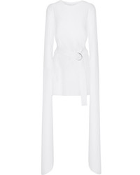 Norma Kamali Stretch Jersey Mini Dress White