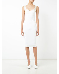 Victoria Beckham Sweetheart Fitted Dress