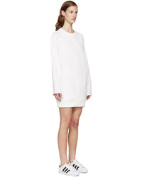 Acne Studios White Fiera Pullover Dress