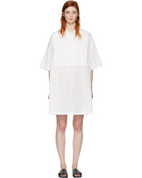 Acne Studios White Sena Dry Poplin Dress