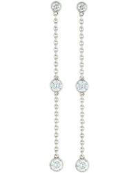 Memoire 18k Pebbles Diamond Dangle Earrings 033tcw