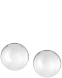 Memoire 18k White Golden Bubbles Stud Earrings