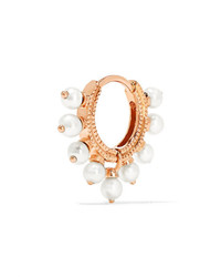 Maria Tash 65mm 18 Karat Gold Pearl Earring