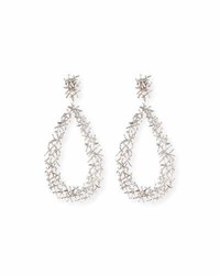 Suzanne Kalan Baguette Diamond Stick Drop Earrings 1045 Ct