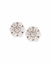 Memoire Diamond Flower Cluster Earrings 146 Tdcw