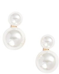 Rebecca Minkoff Double Sphere Stud Earrings