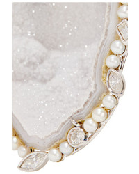 Kimberly Mcdonald 18 Karat White Gold Multi Stone Earrings One Size
