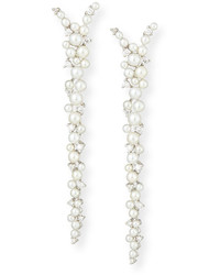 Paul Morelli Lagrange 18k Pearl Diamond Drop Earrings