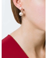 Delfina Delettrez Pearl Piercing Diamond Earring