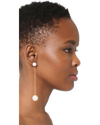 Rebecca Minkoff Sphere Front Back Earrings