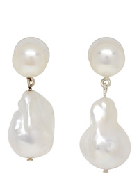 Sophie Buhai White Essential Pearl Earrings
