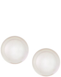 Majorica White Pearl Stud Earrings 9mm