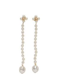 Loewe White Pearls Earrings