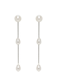 Sophie Buhai White Small Pearl Earrings