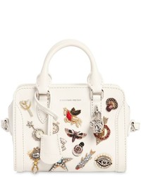 Alexander McQueen Mini Padlock Embellished Top Handle Bag