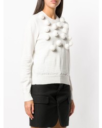 Comme Des Garçons Girl Pom Pom Knitted Jumper