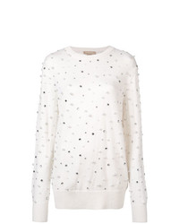 Michael Kors Collection Rhinestone Scattered Jumper