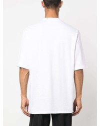 Balmain Crystal Embellished Cotton T Shirt