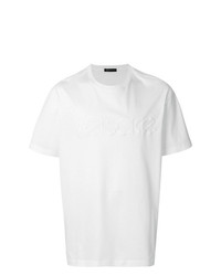 Versace Embossed Logo T Shirt