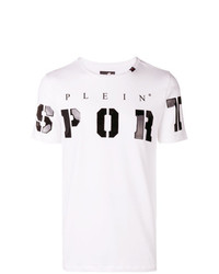 Plein Sport Logo Crewneck T Shirt