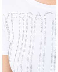 Versace Jeans Logo Embellished T Shirt