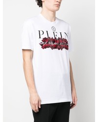 Philipp Plein Logo Print T Shirt
