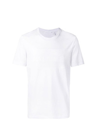 Helmut Lang Mesh Logo Panel T Shirt