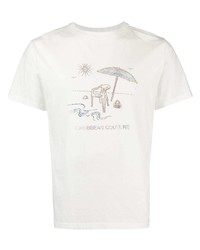 Botter Rhinestone Embellished Graphic Print T Shirt
