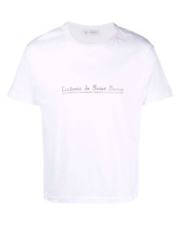 Ludovic De Saint Sernin Rhinestone Logo T Shirt