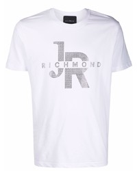 John Richmond Studded Logo T Shirt