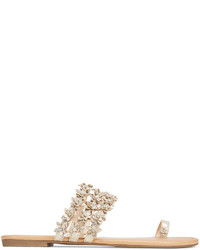 INC International Concepts Linaa Flower Embellished Flat Sandals Only At Macys Shoes