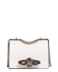 Alexander McQueen Small Butterfly Knuckle Leather Shoulder Bag