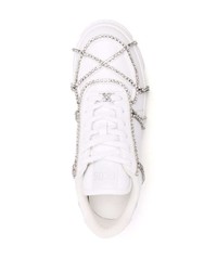 Gcds Crystal Embellished Low Top Sneakers