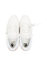 Off-White Crystal Embellished Out Of Office Sneakers