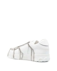 Gcds Crystal Embellished Sneakers