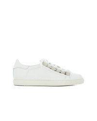 Toga Pulla Cutout Lace Up Sneakers