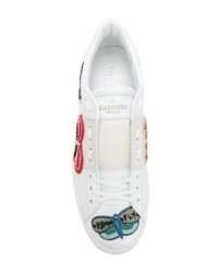 Valentino Embellished Butterfly Sneakers