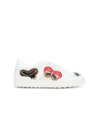 Valentino Embellished Butterfly Sneakers