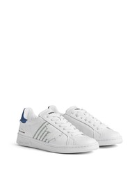 DSQUARED2 Logo Embellished Leather Sneakers