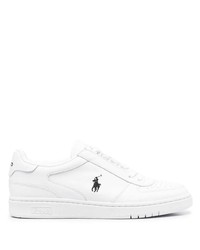 Polo Ralph Lauren Logo Print Lace Up Sneakers