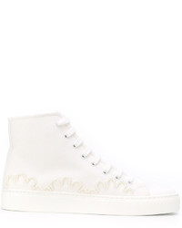 Simone Rocha Embellished Lace Up Sneakers