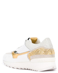 Casadei Embellished Platform Sneakers